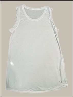 Under Armour White Athletic Tank Top